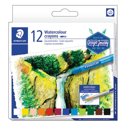 Staedtler&#xAE; Watercolor Crayon 10 Color Set
